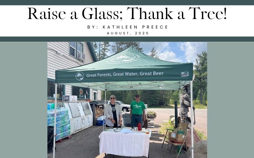 Raise a Glass; Thank a Tree!